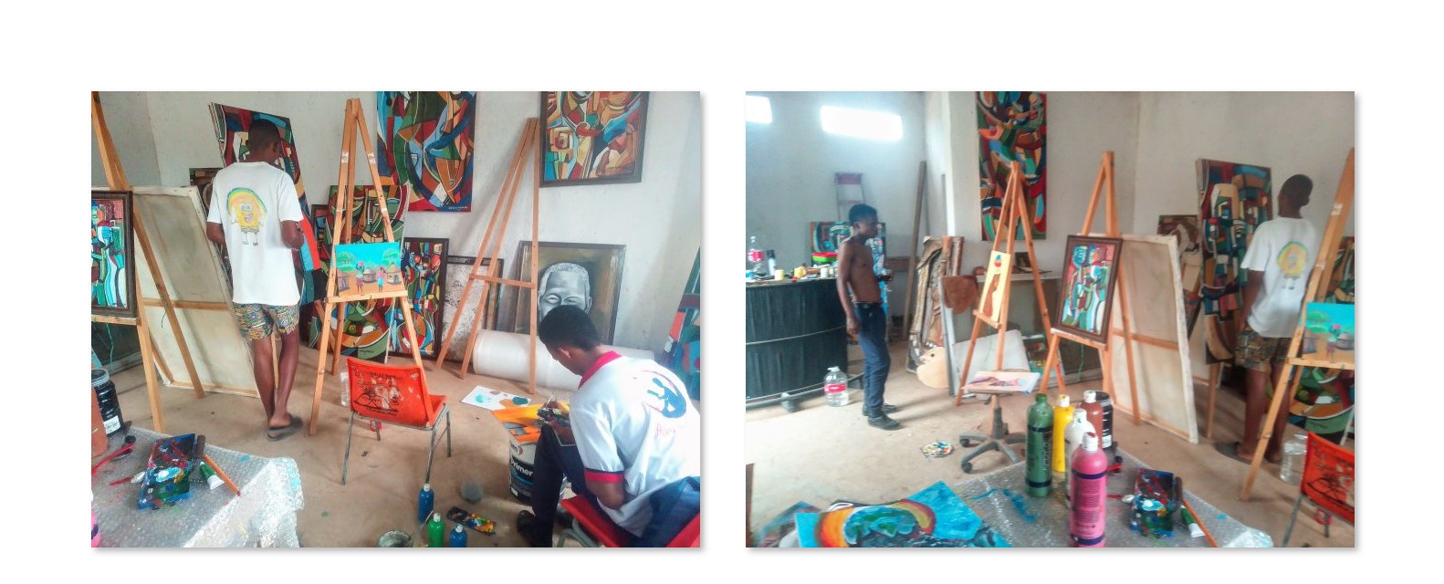 Visual Arts Learners at LMB Arts and Interiors Gallery